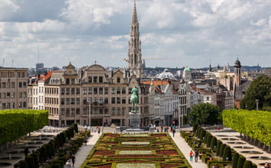 Cityscape of Brussels